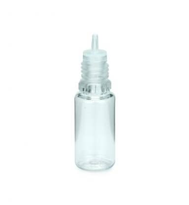 10 ml E-Liquid Flasche PET Automatic Line – transparent – Kindersicherung